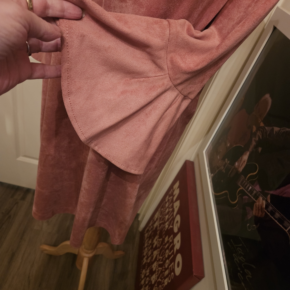 BCBGMaxAzria Blush Long Sleeve Dress - Picture 4 of 7